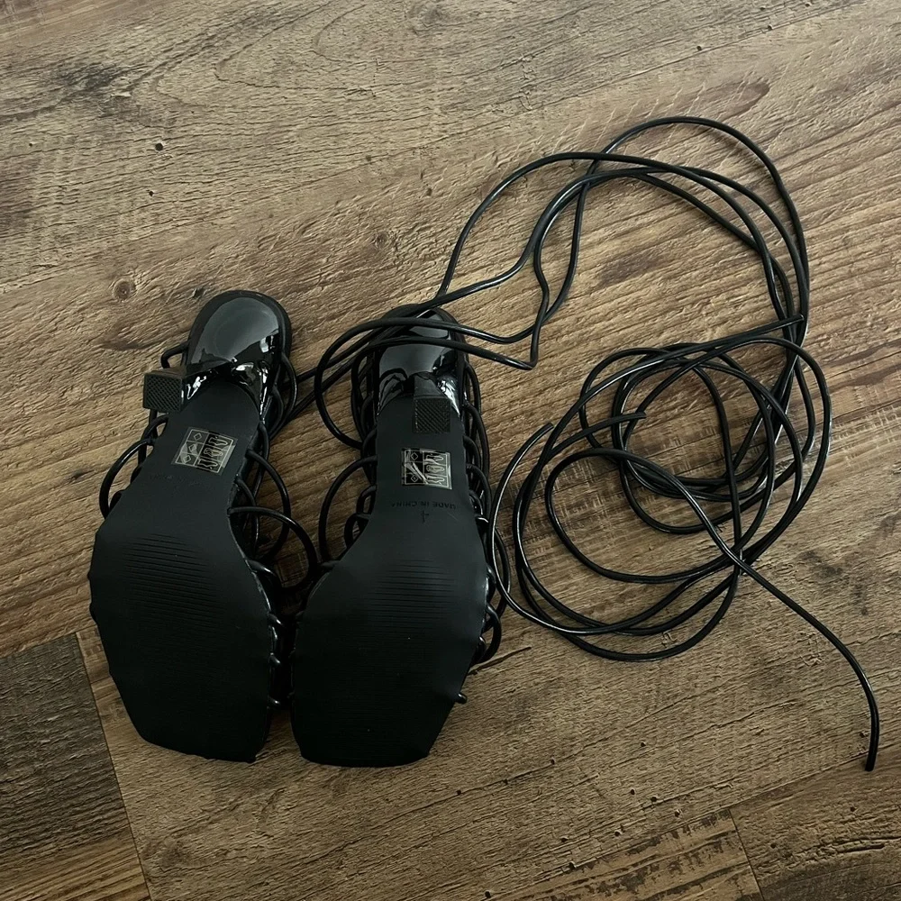 NastyGal Caged Heels - Picture 3 of 5